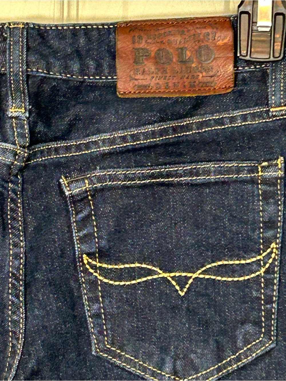 Polo by Ralph Lauren Girl's Super Stretch Skinny Jeans Size 12 Dark
Wash